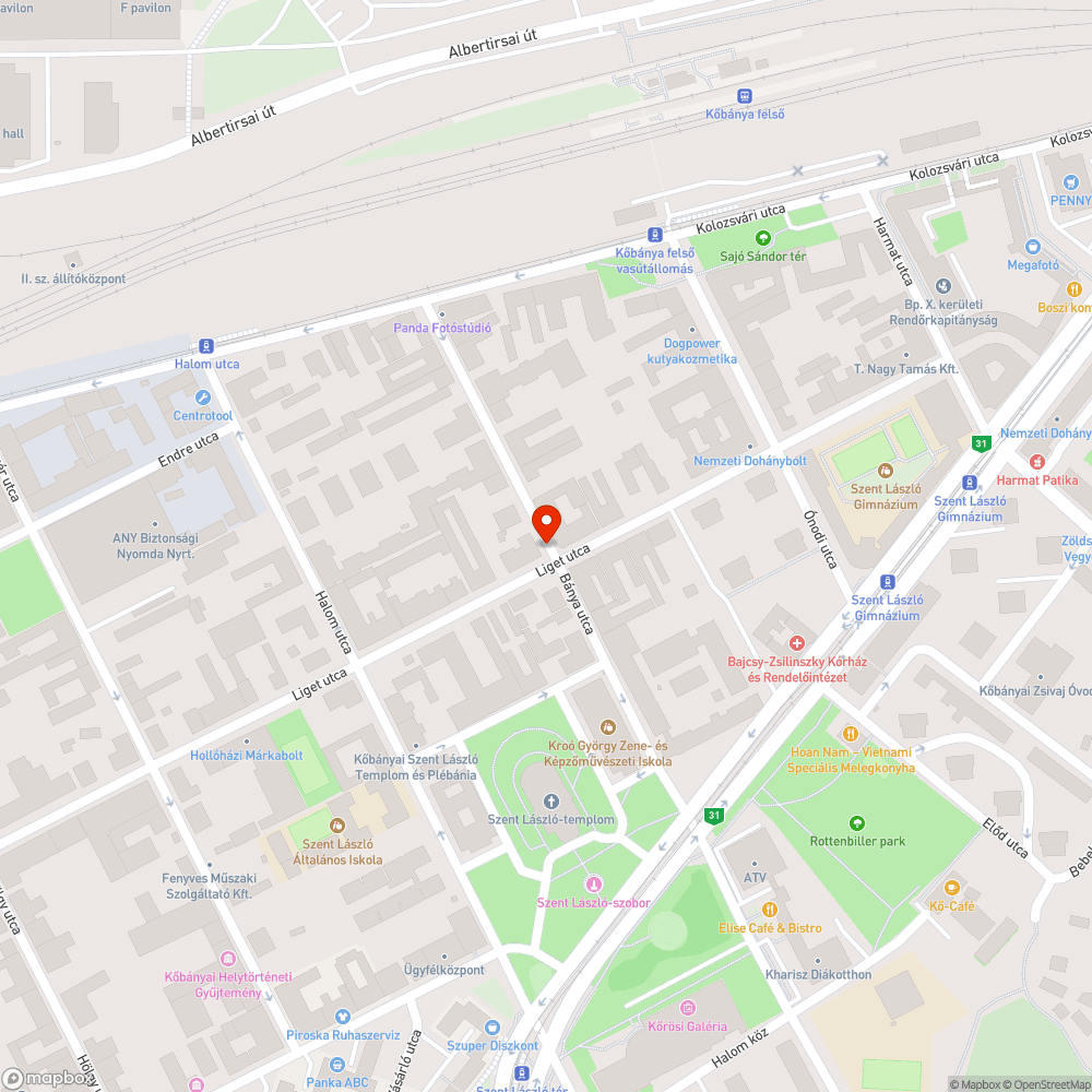 Lerakott szemét és zöldhulladék bejelentés helye