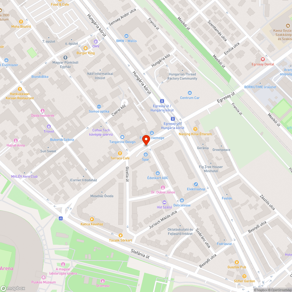 Megrongált tábla bejelentés helye