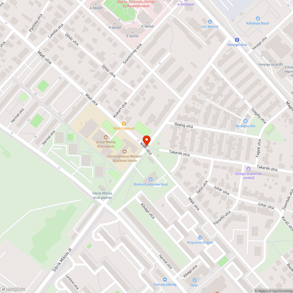 Hiányzó gyalogos fényterelők bejelentés helye