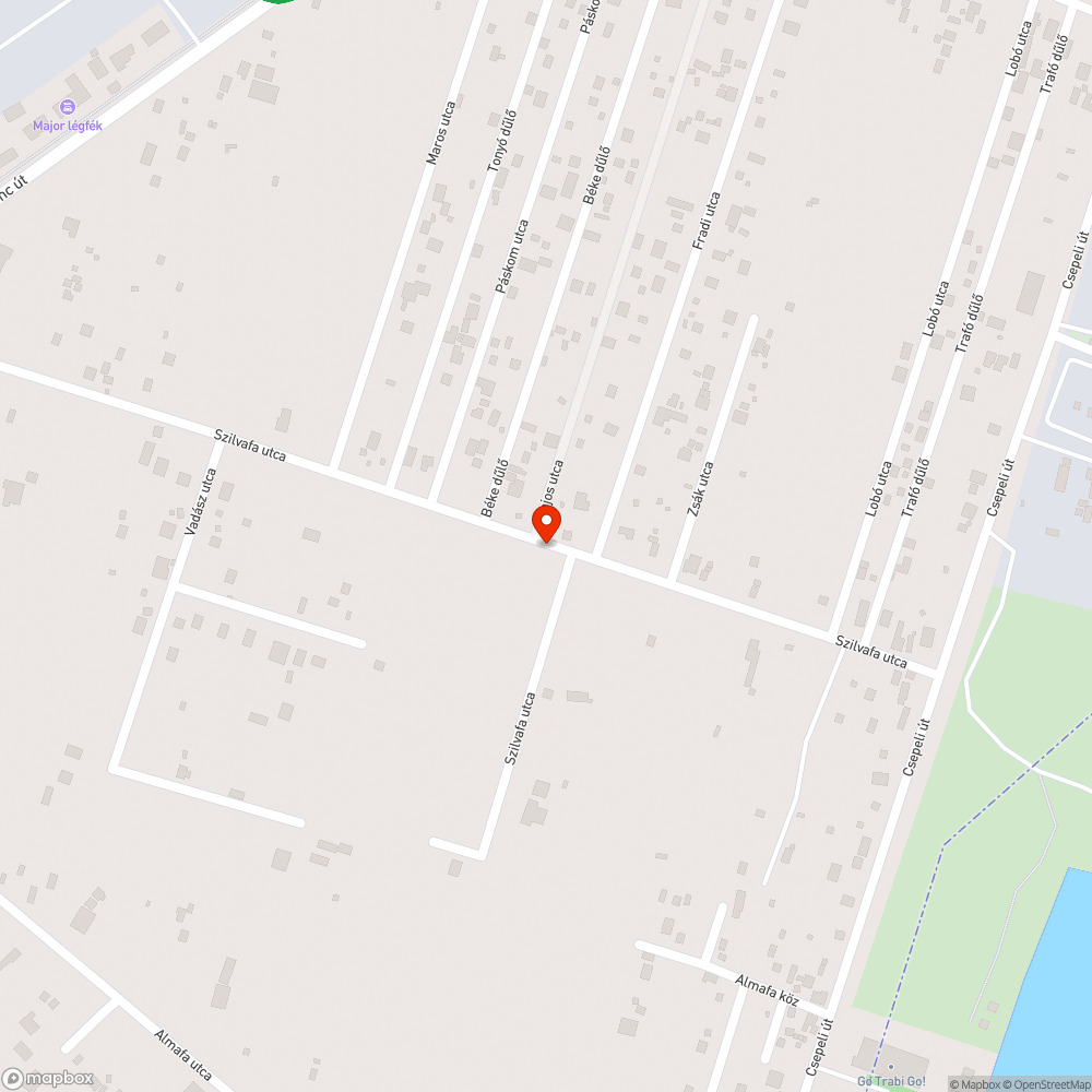 Szemét bejelentés helye