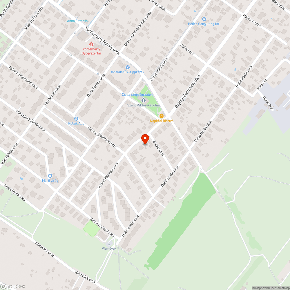 Villogó lámpa bejelentés helye