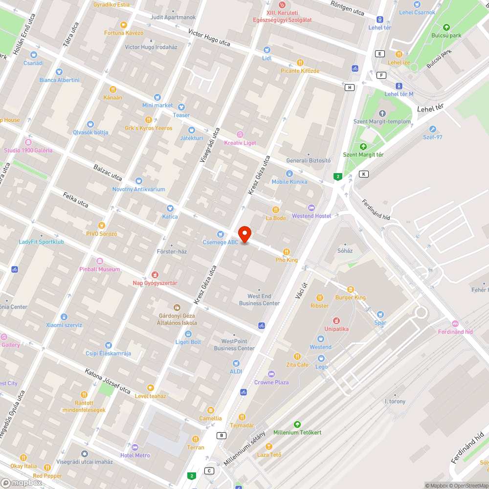 Beszakadó fedlap - Balzac bejelentés helye