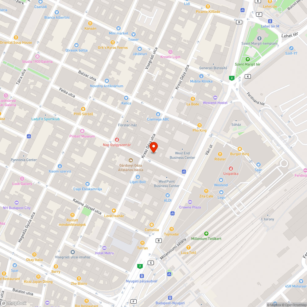 Tönkrement fedlap - Kresz G. 2. bejelentés helye