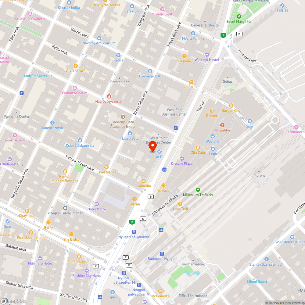 Megsüllyedt forgalomirányítás bejelentés helye