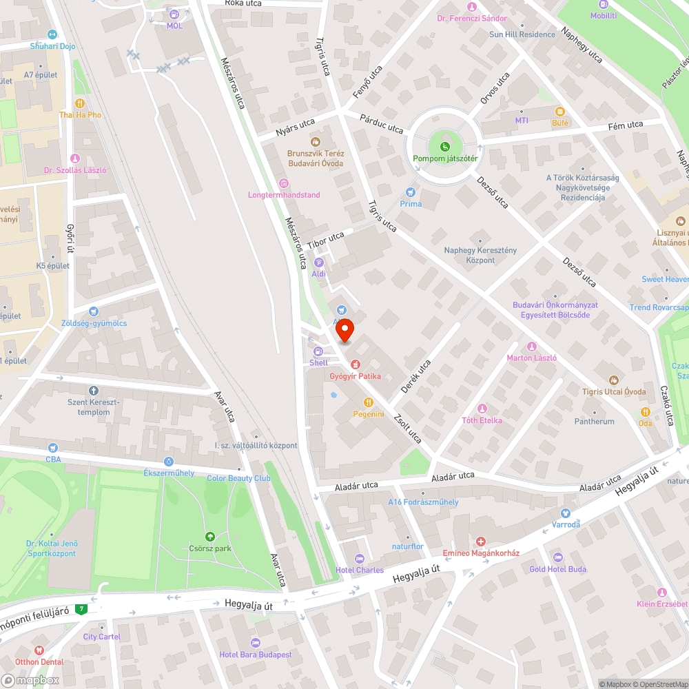 Szemét és elhanyagolt terület bejelentés helye