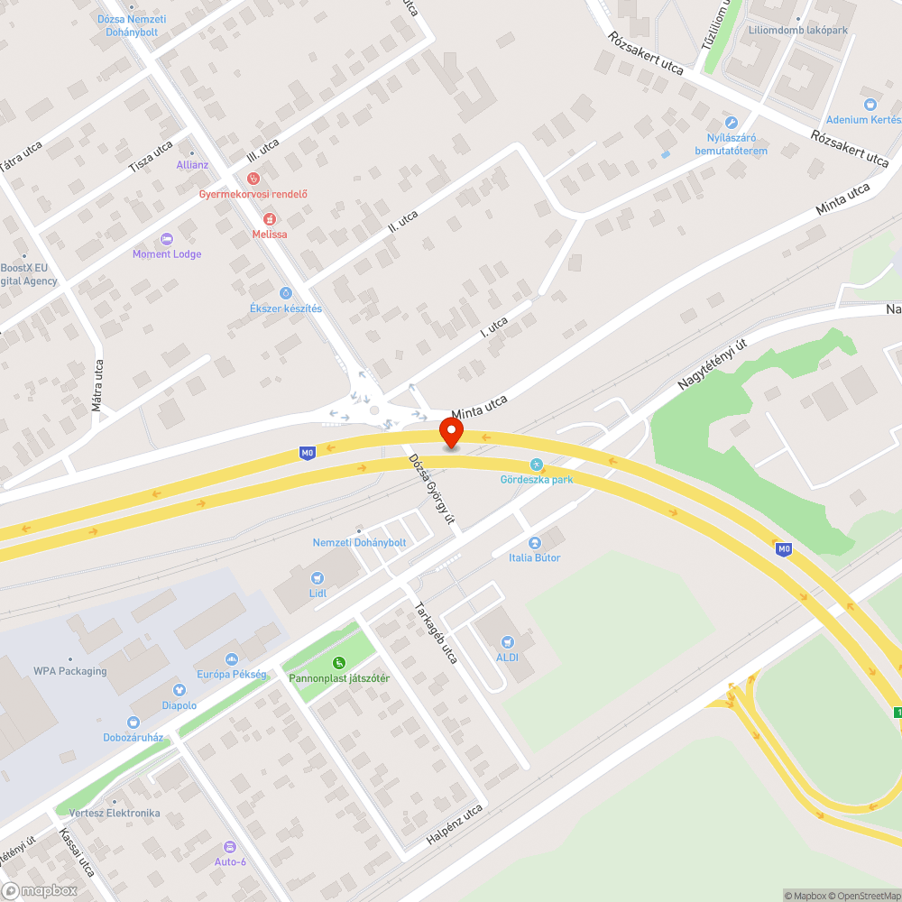 szemétkupac a zajvédőfal tövében bejelentés helye