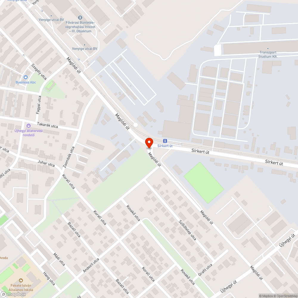 Egy koszos graffitis Elmű építmény bejelentés helye