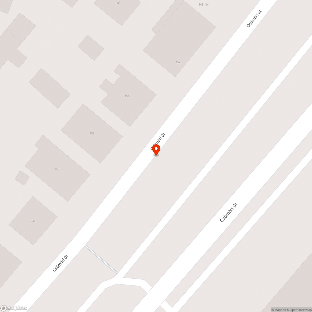 Elhagyott, rendszám nélküli camping utánfutó bejelentés helye