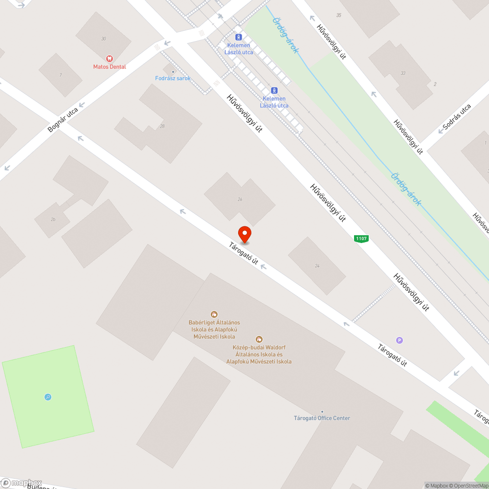 Honda roncs a Tárogatón bejelentés helye