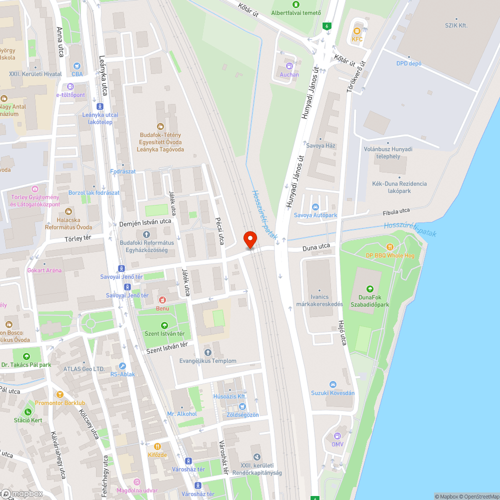 Összefirkált fal bejelentés helye