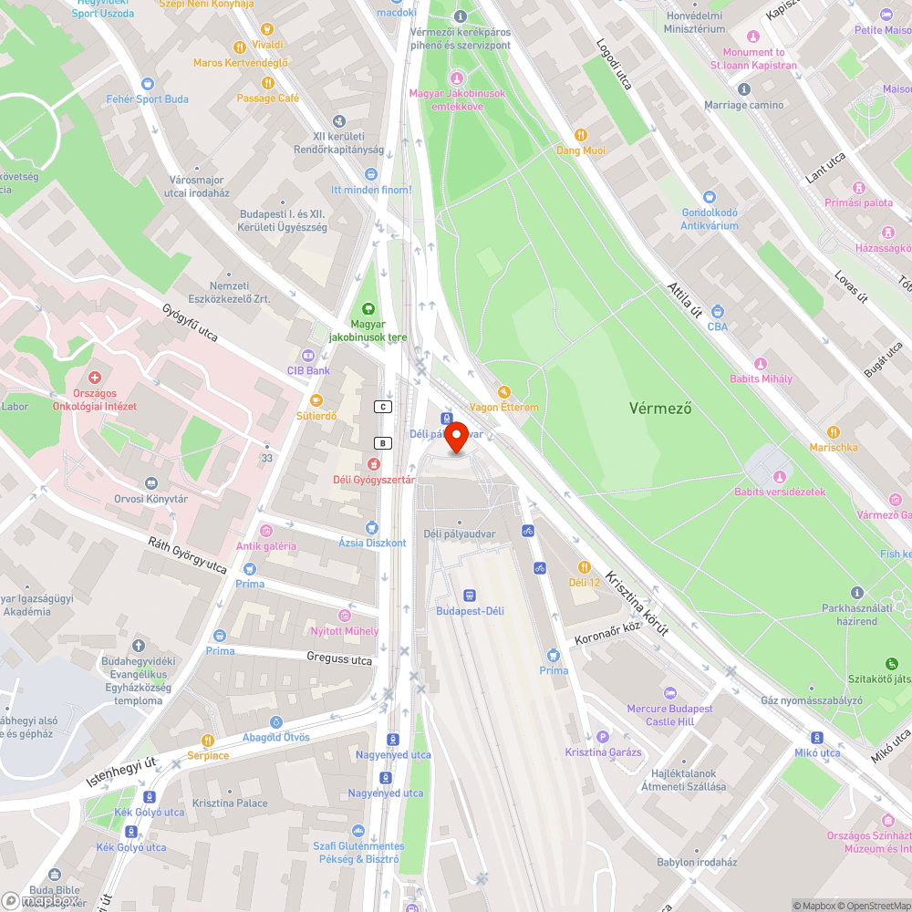 Botlásveszélyes fedlap bejelentés helye