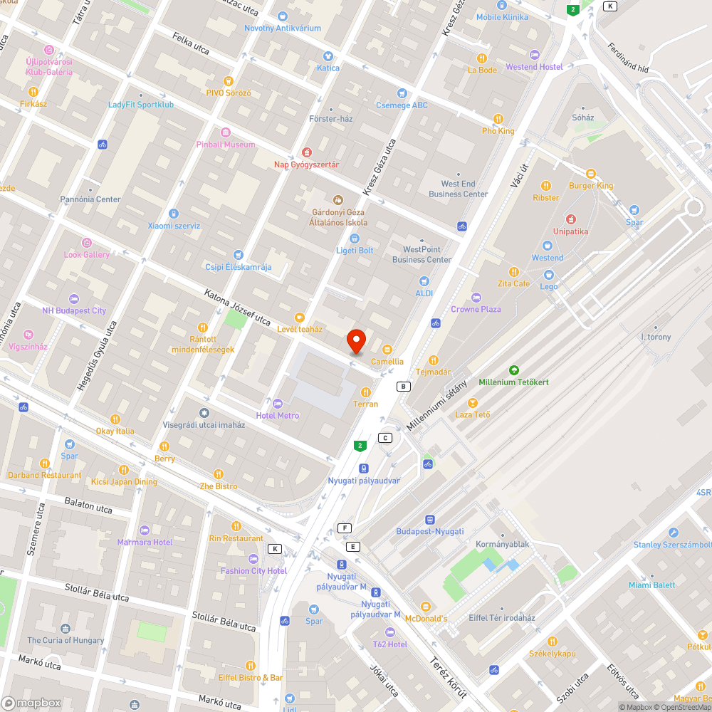 Ottmaradt terelőelemek bejelentés helye