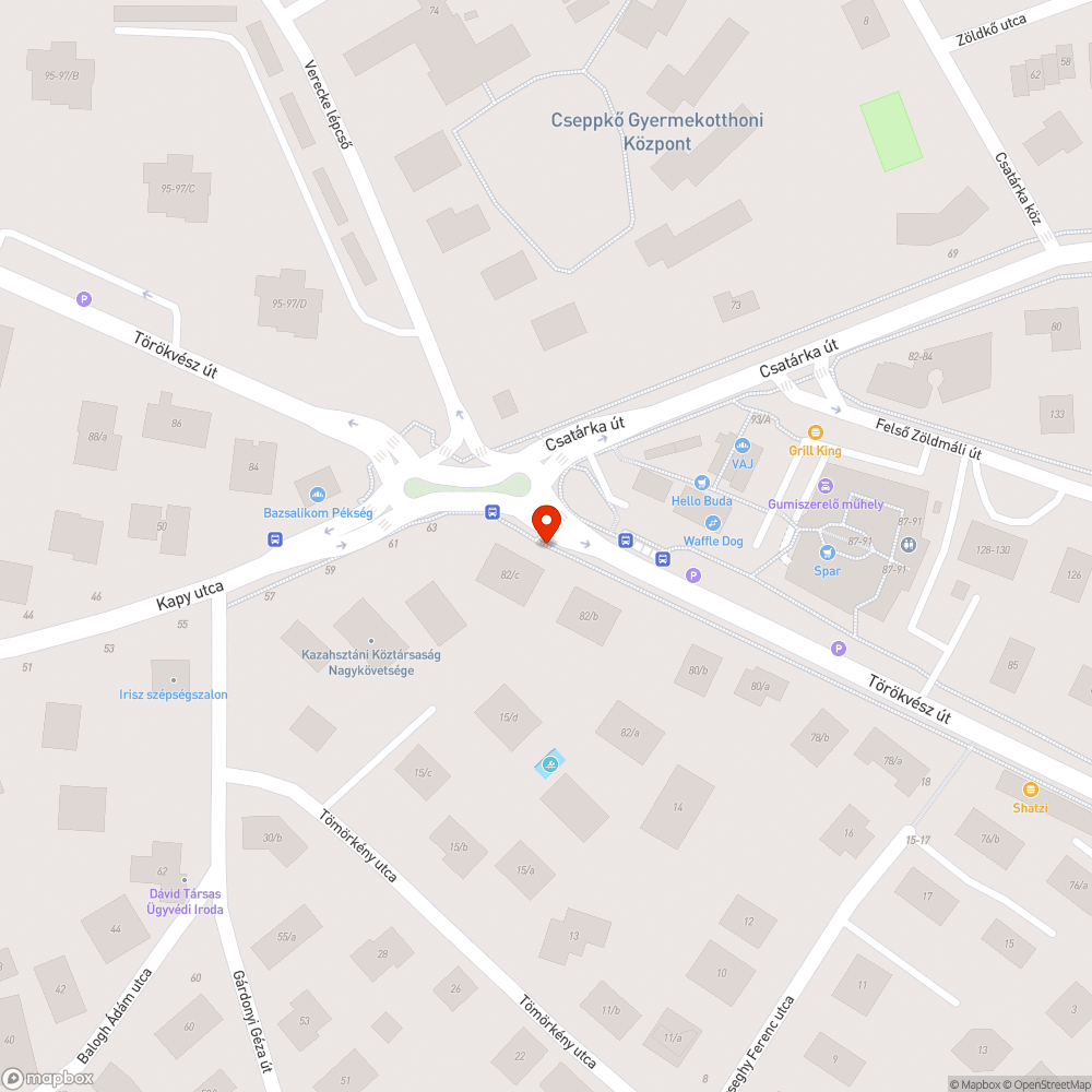 Kopott megállni tilos bejelentés helye