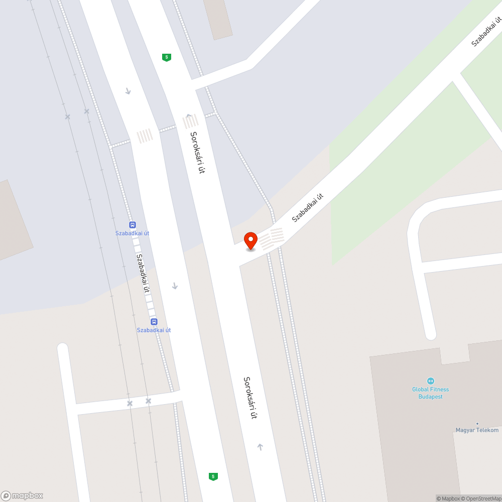 Eldőlő tábla bejelentés helye