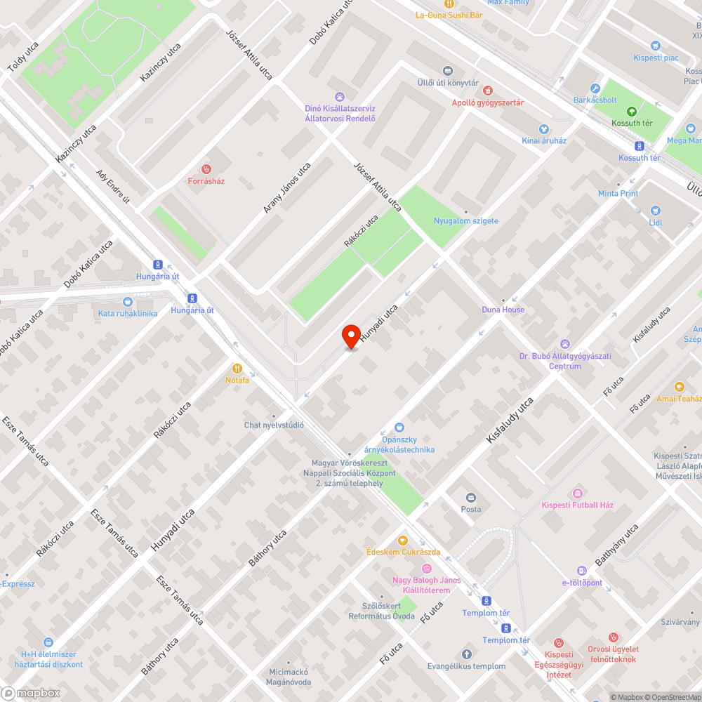 Nem karban tartott kerékpár út bejelentés helye