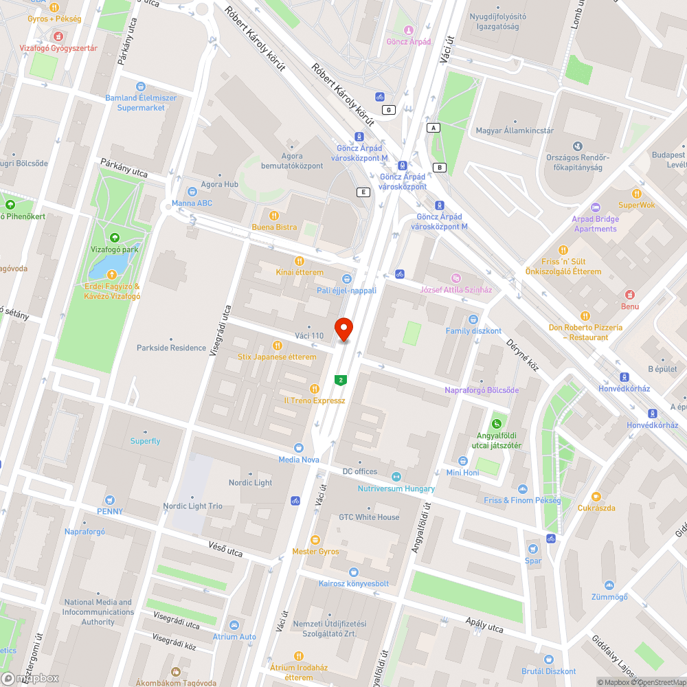 Szemét a felüljáró alatt bejelentés helye