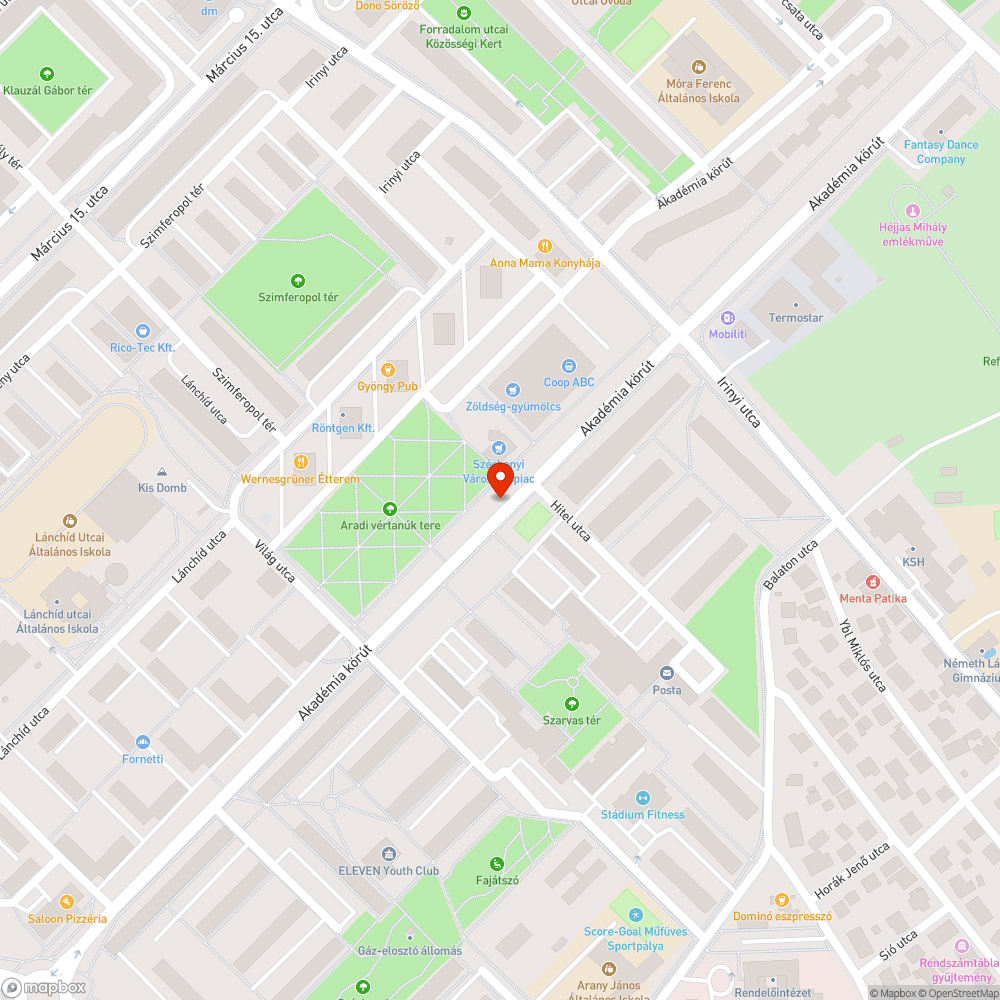 Rozsdás oszlop bejelentés helye