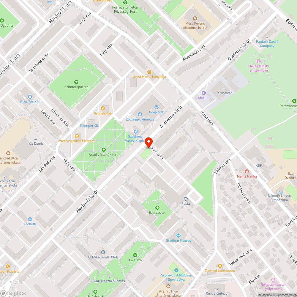 Sérült fedlap bejelentés helye