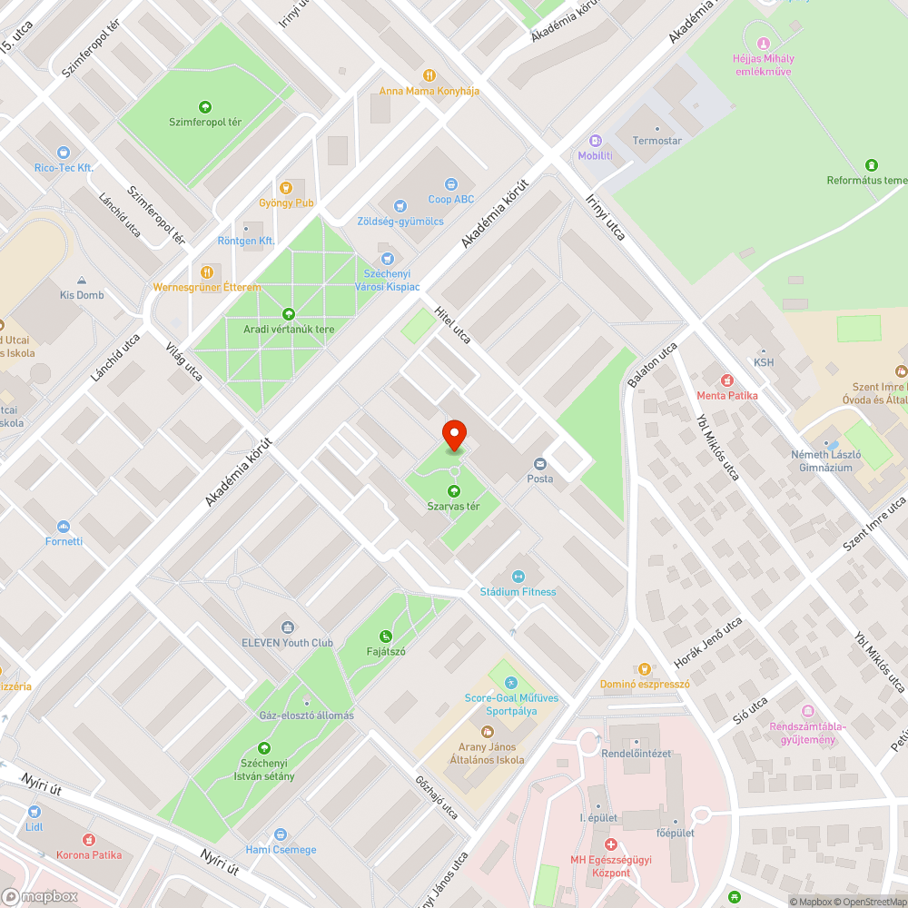 Kidobott matrac bejelentés helye