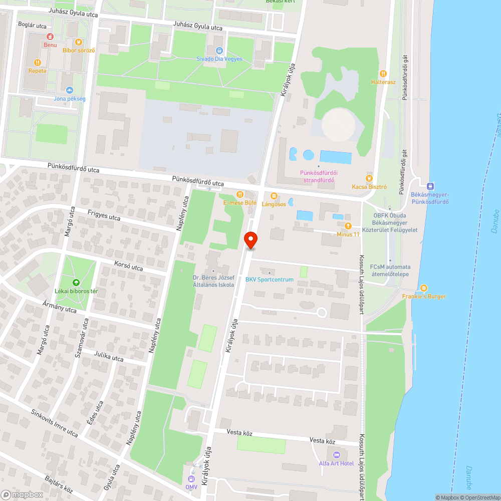 Balesetveszélyes járda bejelentés helye