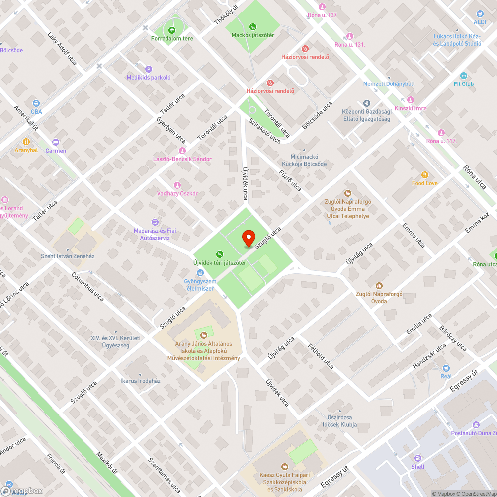 Túl kicsi és varjaknak kitett szemetesek bejelentés helye