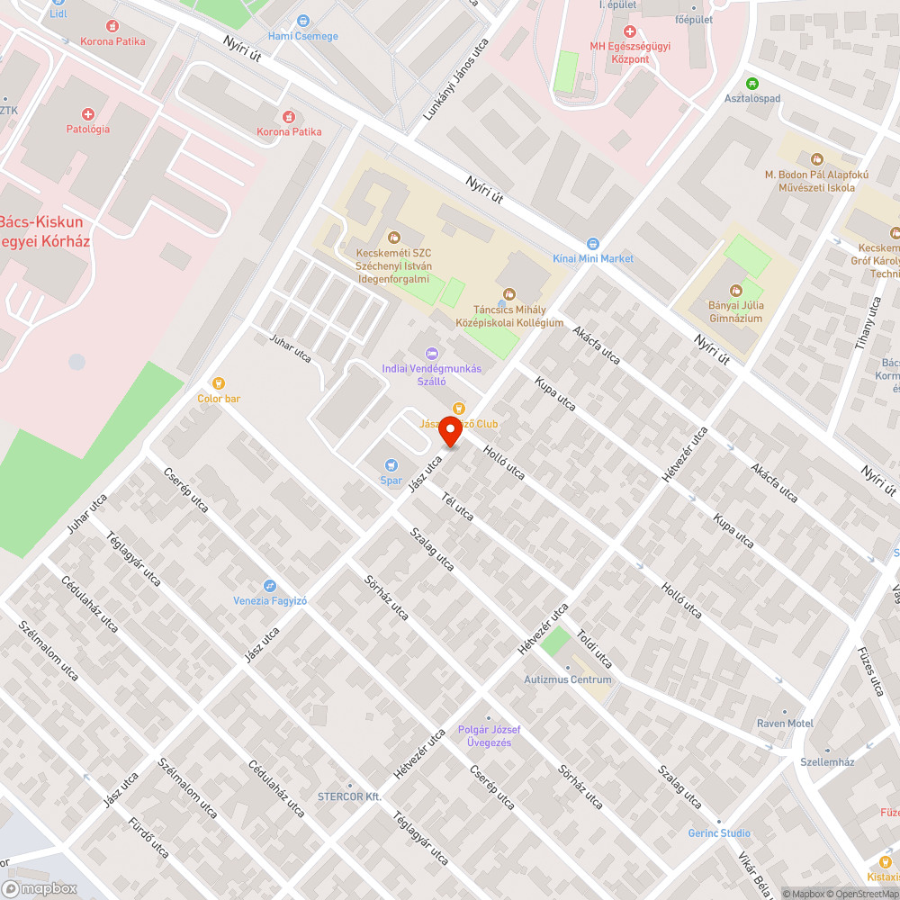 Rozsdás oszlopok bejelentés helye