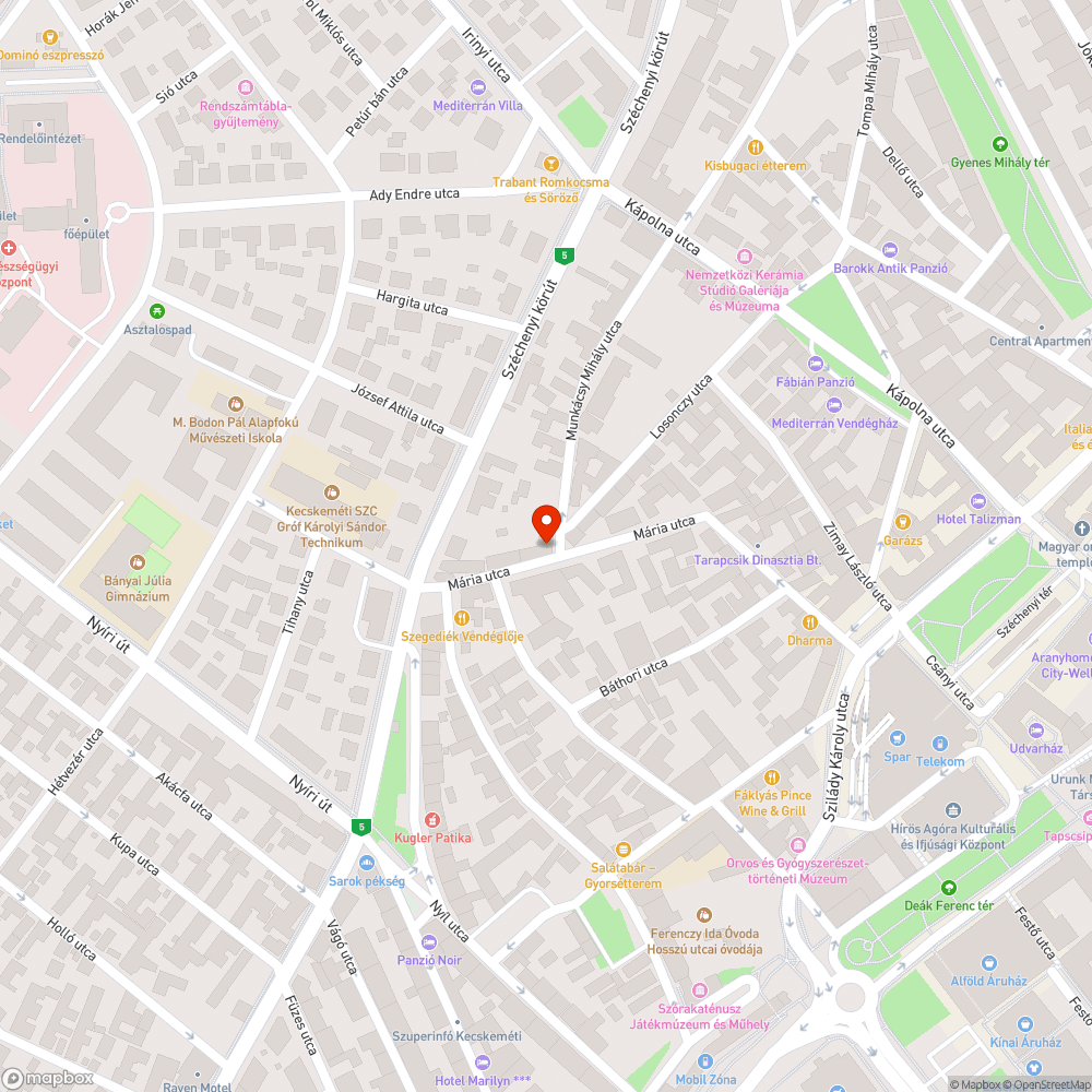 Megsüllyedt csatorna bejelentés helye