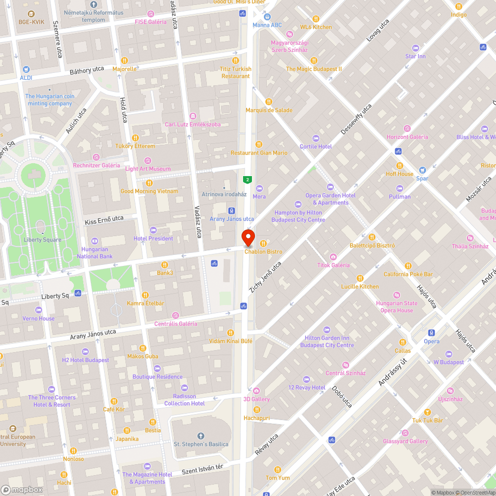 Bajcsy-Zsilinszky út régi úthibái bejelentés helye