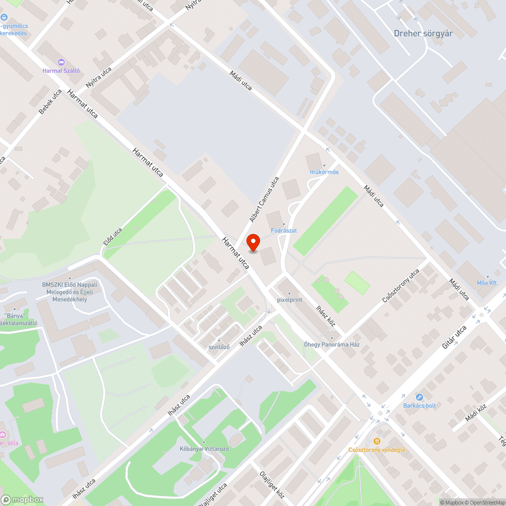 Nincs közvilágítás bejelentés helye