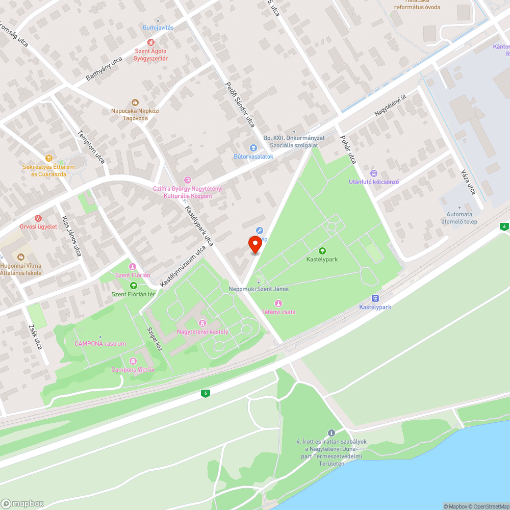 Kivilágítatlan figyelmeztetés bejelentés helye