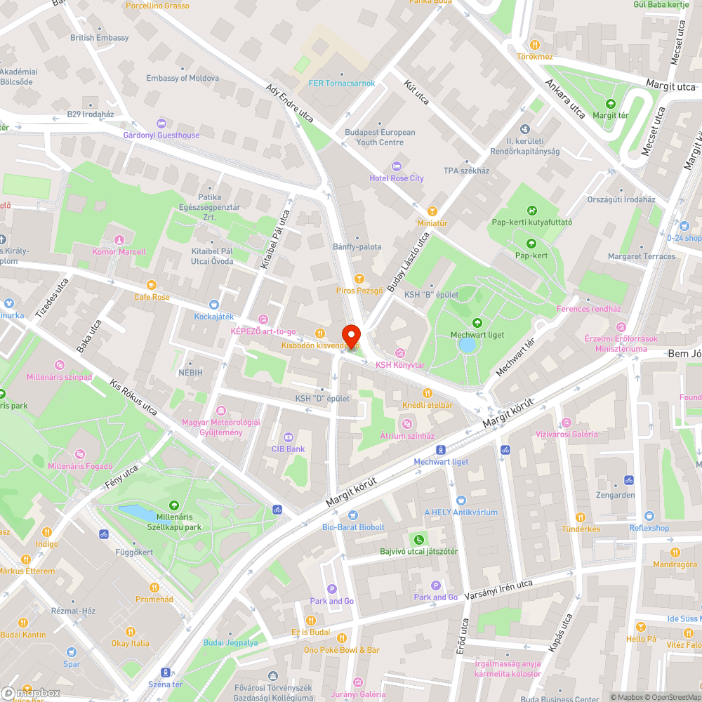 Kidőlt poller bejelentés helye