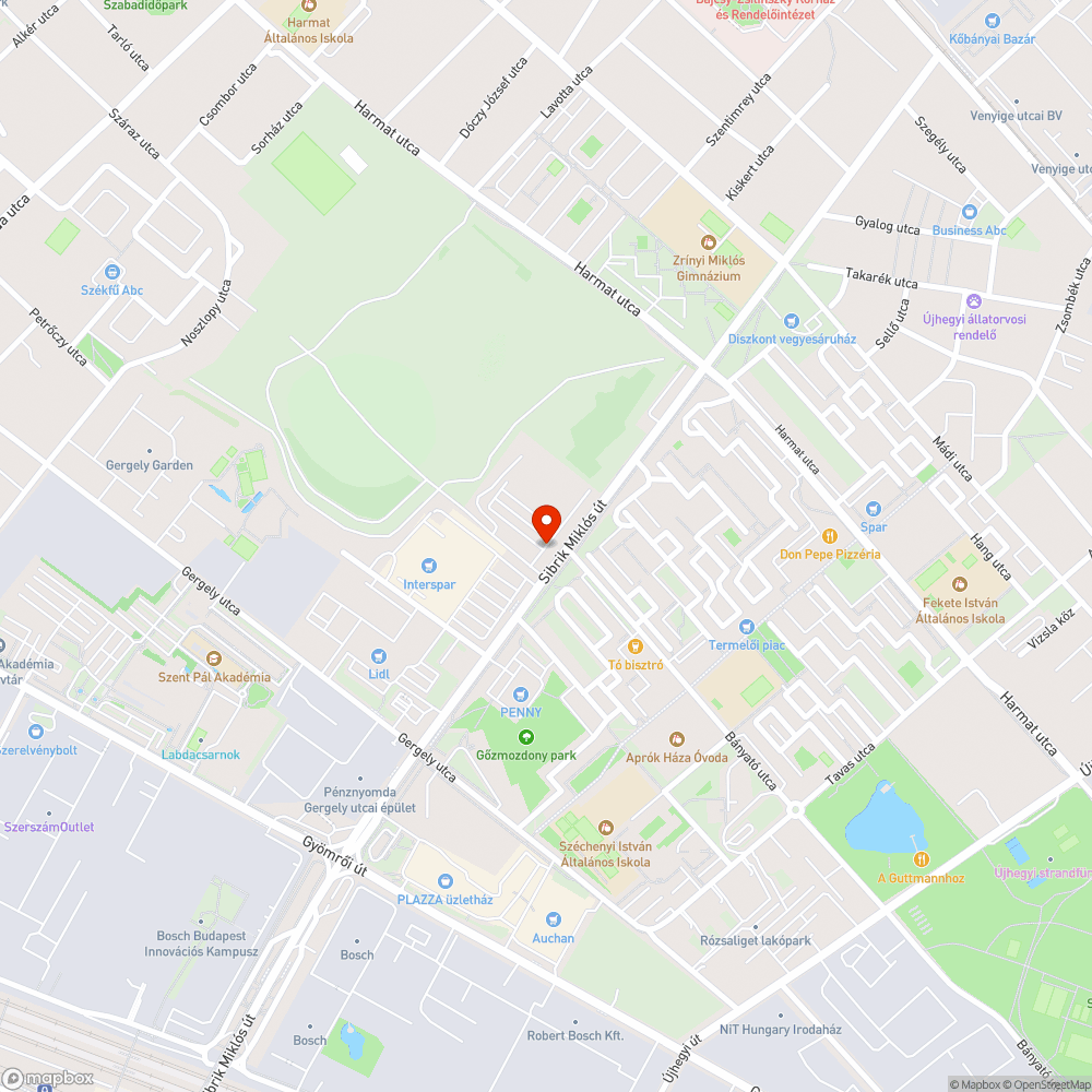 Útburkolat hibák bejelentés helye