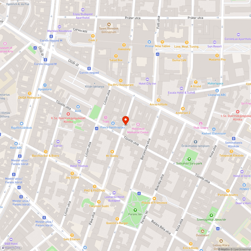 Tönkrement járda bejelentés helye