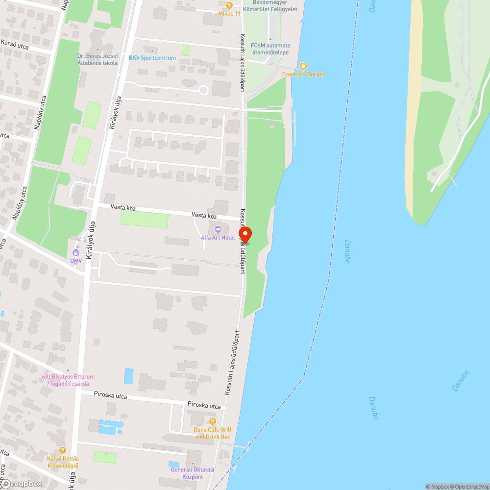 Leszakadt faágak bejelentés helye