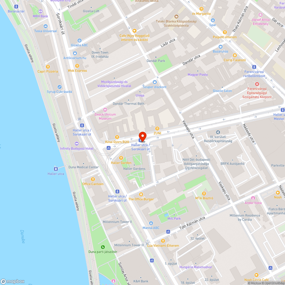 Csatornafedelek - Haller u. bejelentés helye