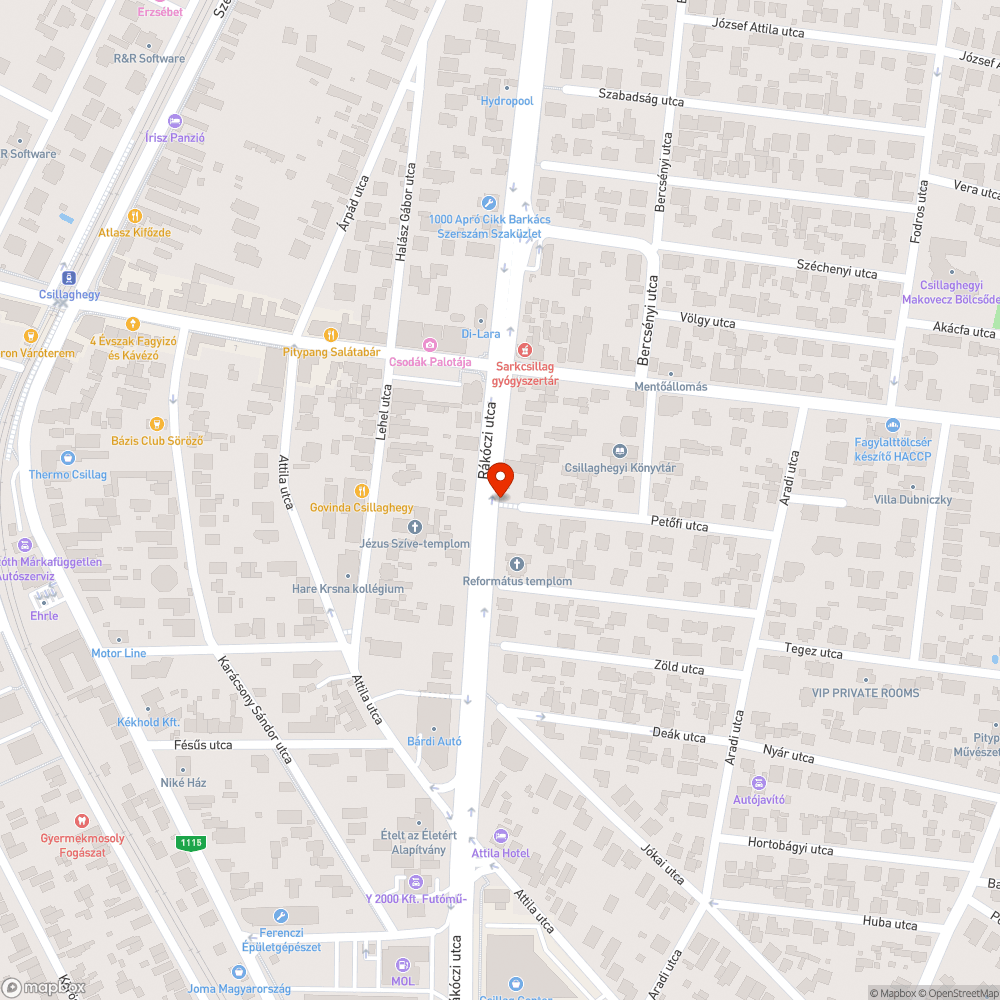 Szemét közterületen bejelentés helye