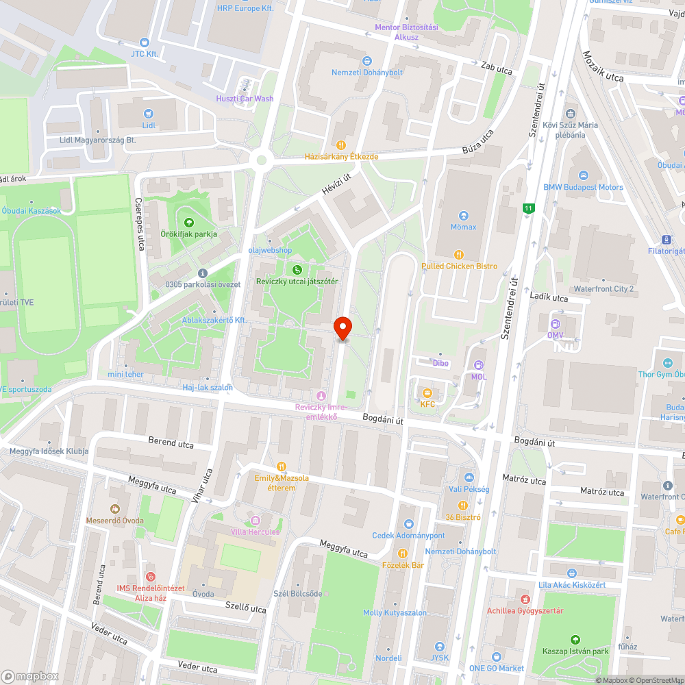 Hibás burkolat bejelentés helye