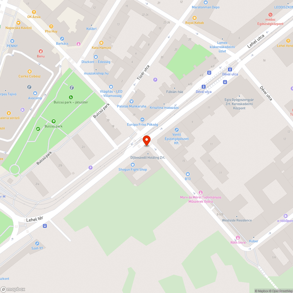 Hátrafordított 30-as tábla bejelentés helye