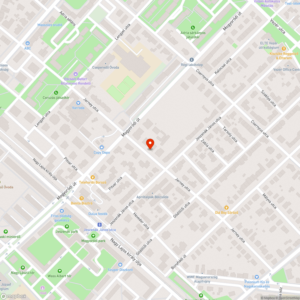 Hiányos fekvőrendőr bejelentés helye