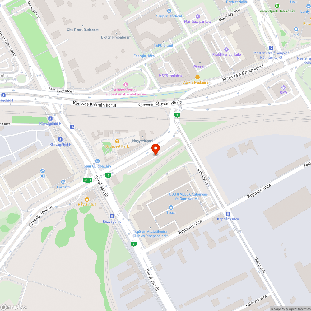 Elhagyott Mazda bejelentés helye