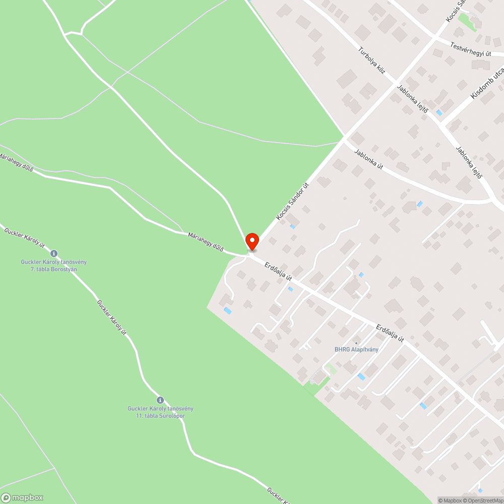 Behajtás szigorítása a tájvédelmi, Natura 2000 területekre bejelentés helye