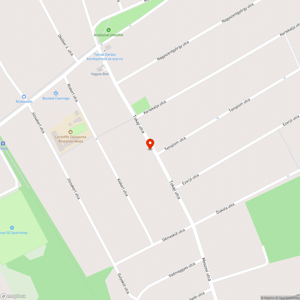 Rozsdás, öreg szemetes bejelentés helye