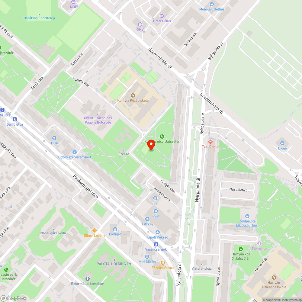 Madarak lakmároznak a szemetesből bejelentés helye