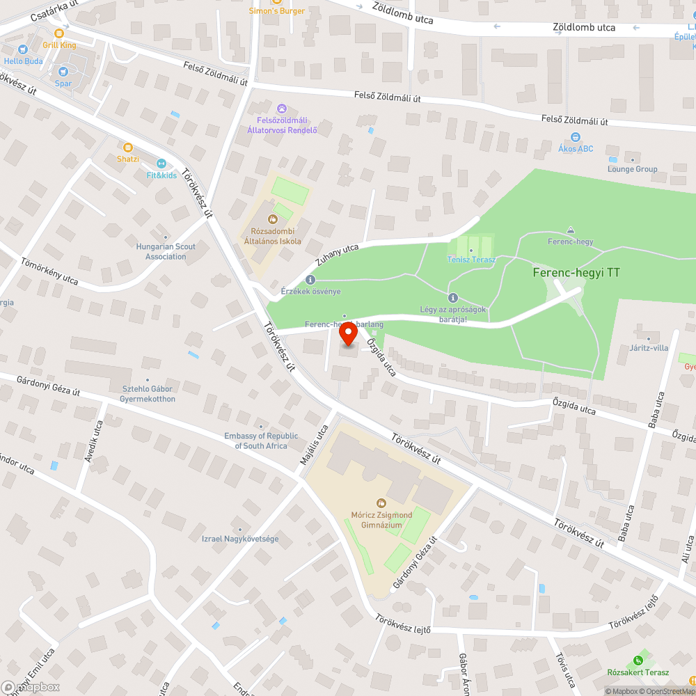 Erdő szélén hagyott ruhacsomag bejelentés helye