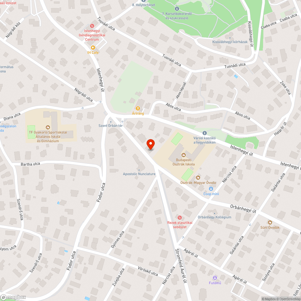 Megsüllyedt gázfedél bejelentés helye