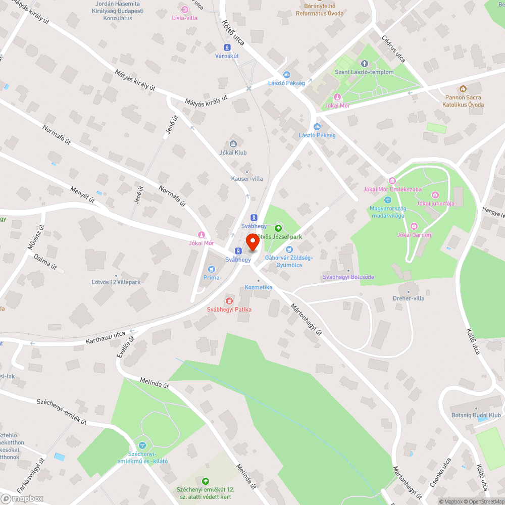 Sérült járda bejelentés helye