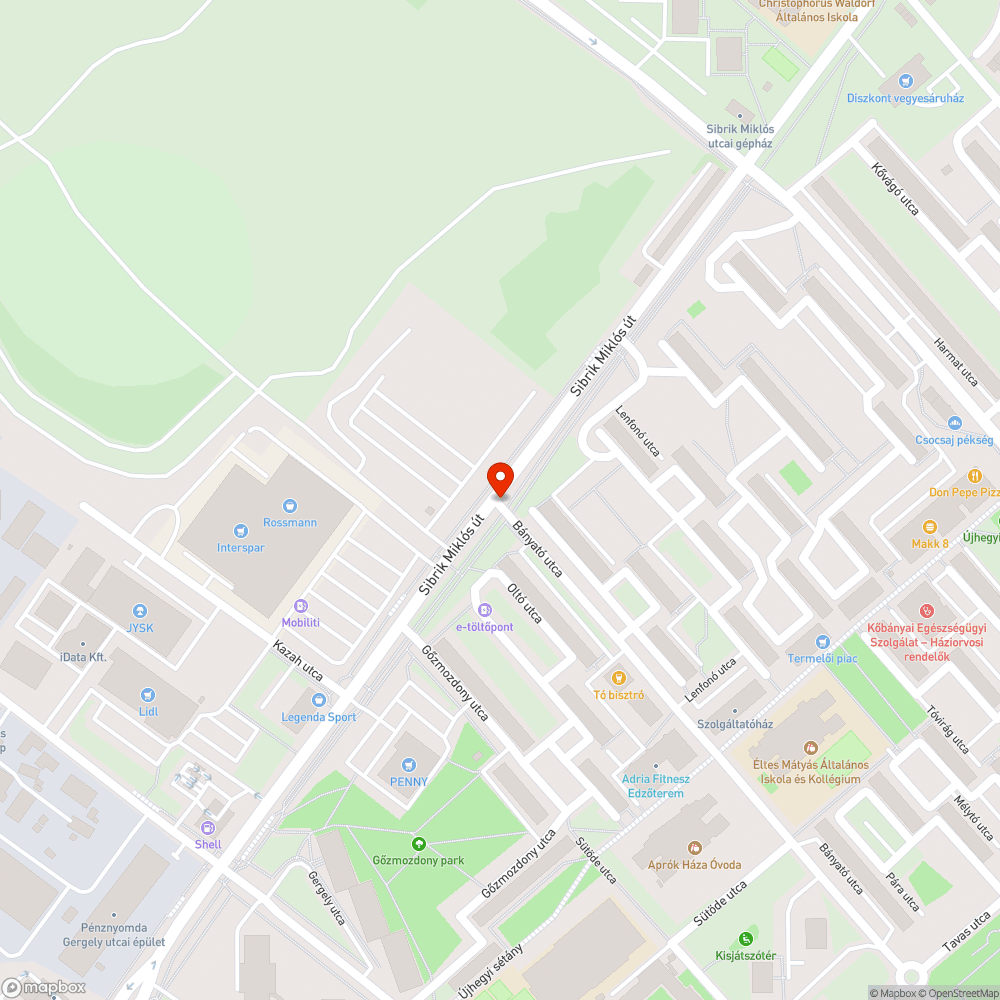 Kidöntött tábla bejelentés helye