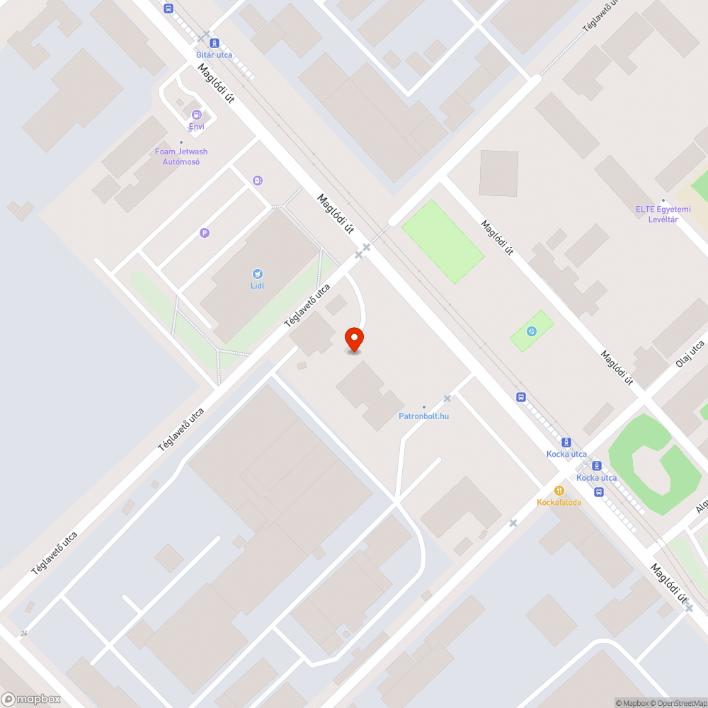 Régi beton pad maradványok bejelentés helye