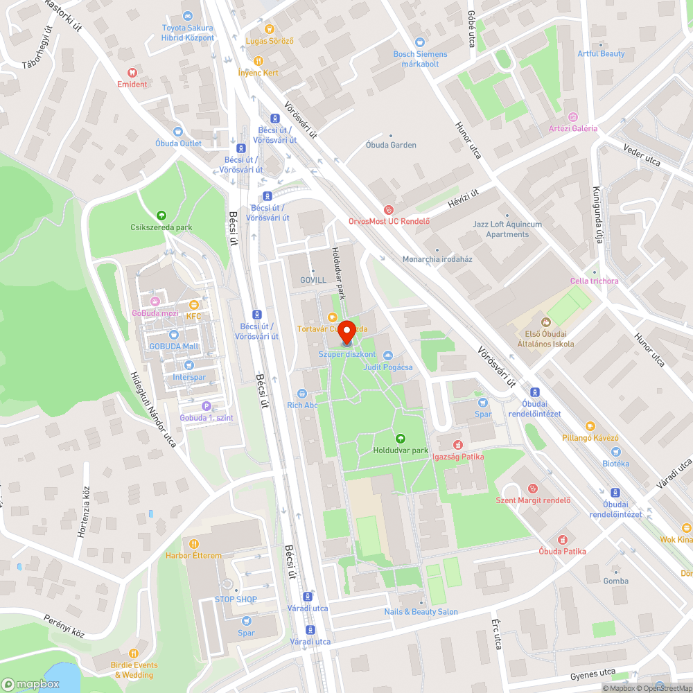 Széteső szemetes bejelentés helye