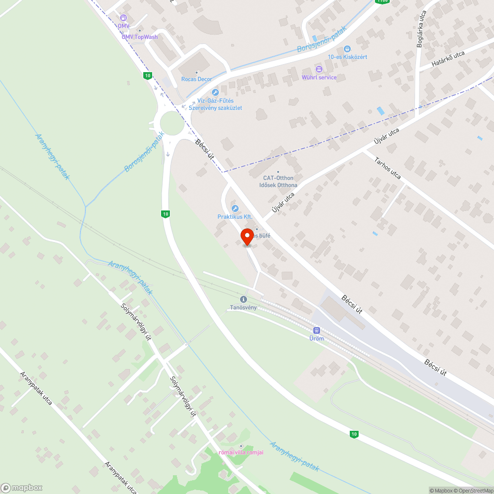 Elhagyott roncs autó bejelentés helye